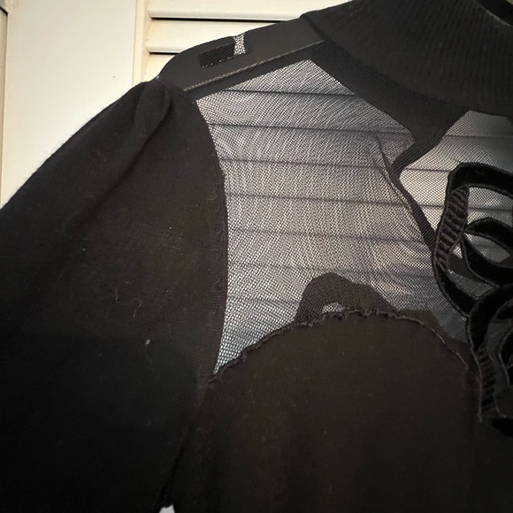 Woman midi dress. - Picture 9 of 9